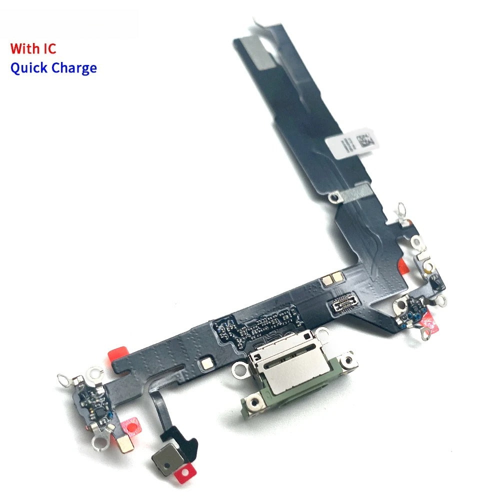 New For iPhone 17 / For iPhone 16E USB Micro Charger Charging Port Dock Connector Microphone Board Flex Cable iPhone phone repair parts