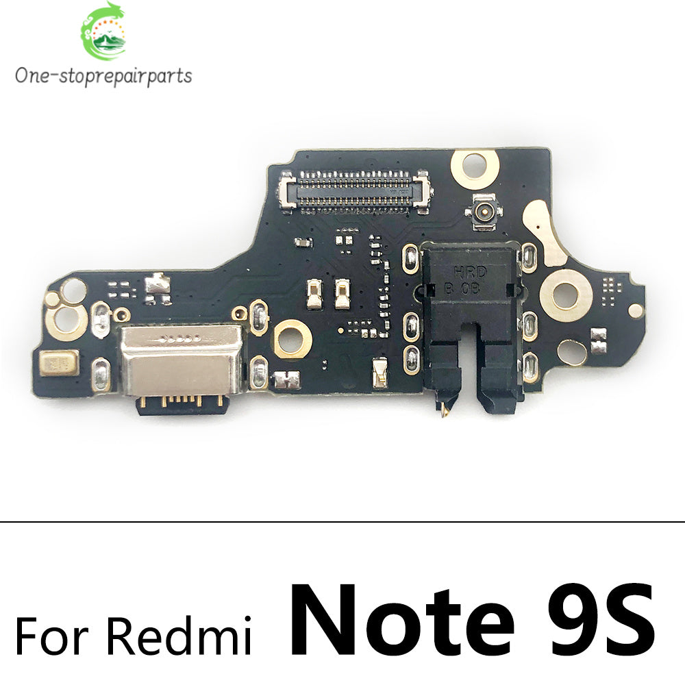 USB Charging Port Microphone Dock Connector Board Flex Cable For Xiaomi Redmi Note 7 8 8T 9 9s 10 11 Pro 5G  Xiaomi  Xiao mi phone repair parts