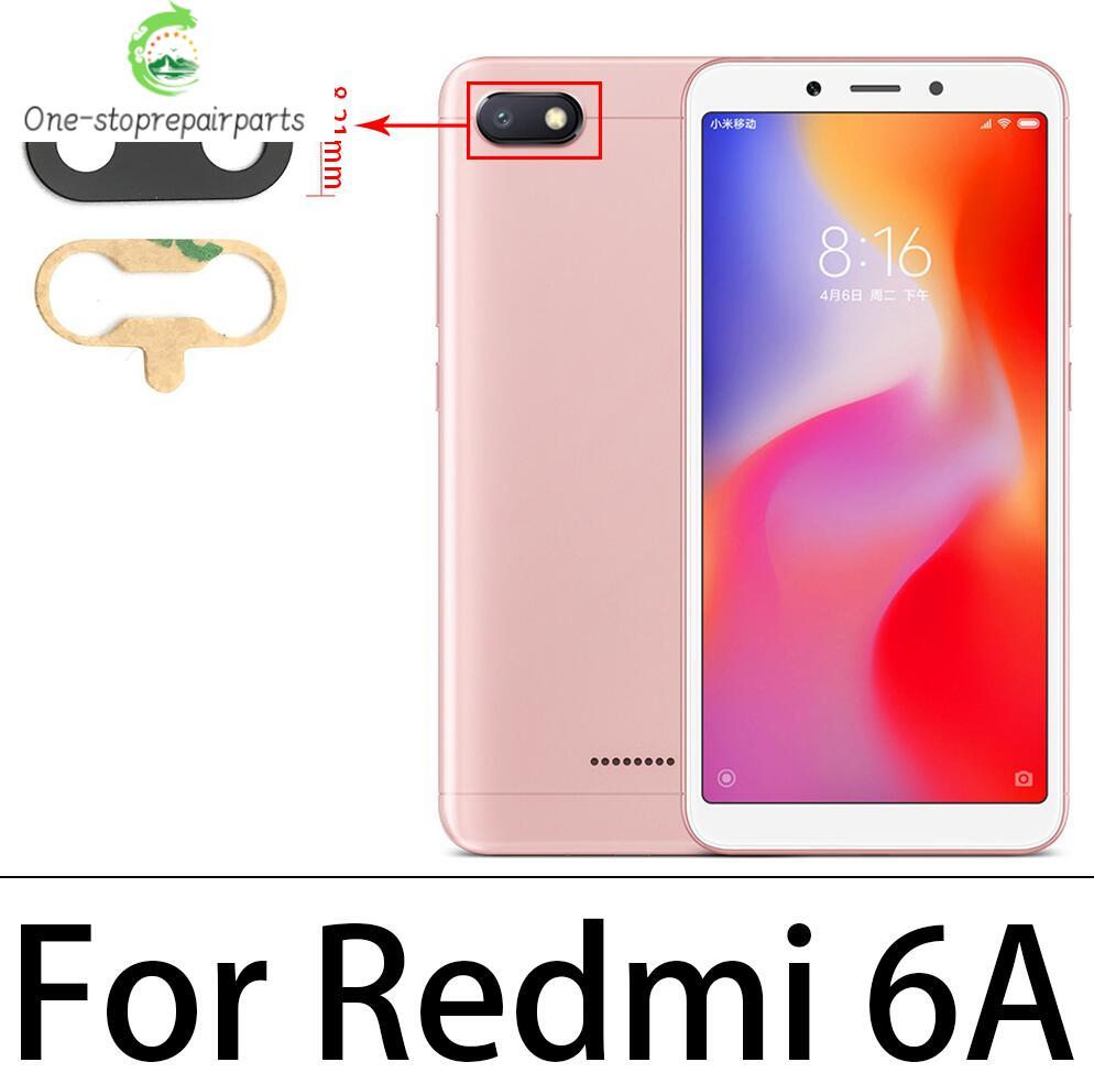 10Pcs, Back Rear Camera Glass Lens With Adhesive For Xiaomi Redmi 6 6A 7 7A 8 8A 9 9A 9C 9T 10 10A 10C 12 12C 13 13C 4G 5G  Xiaomi  Xiao mi phone repair parts