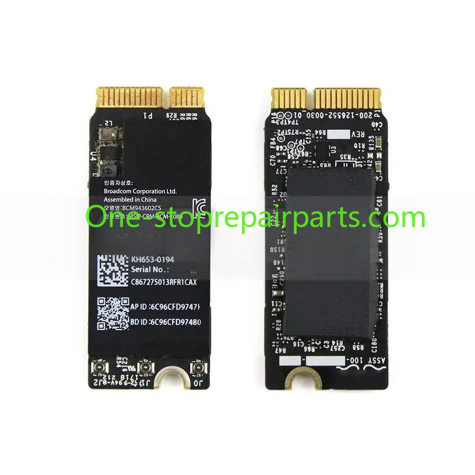 2015 Year BCM943602CS Wifi Card for Macbook Pro Retina A1398 A1425 A1502 802.11AC Bluetooth 4.1 Airport Card 653-0194  Macbook repair parts