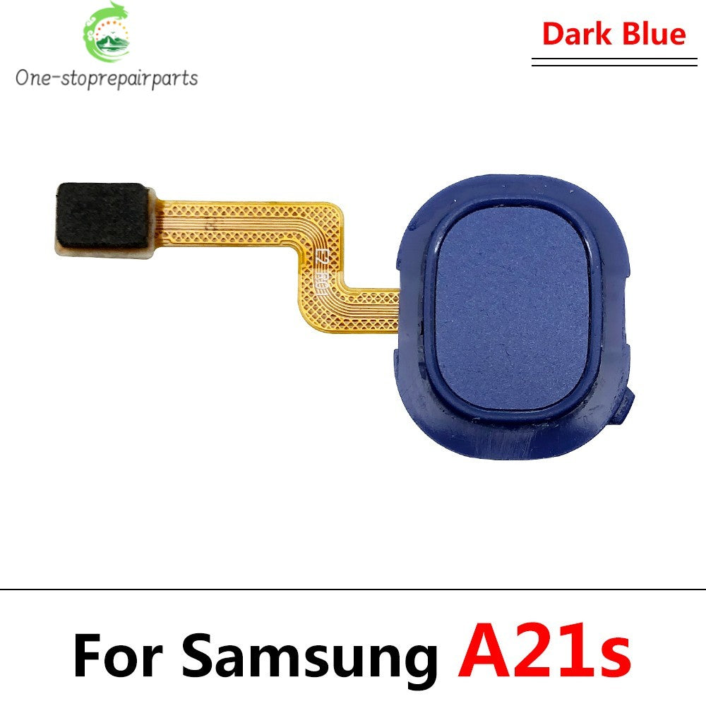 New For Samsung A10S A20S A21s A30s A50s A70s Fingerprint Sensor Home Return Key Menu Button Flex Ribbon Cable Samsung phone repair parts