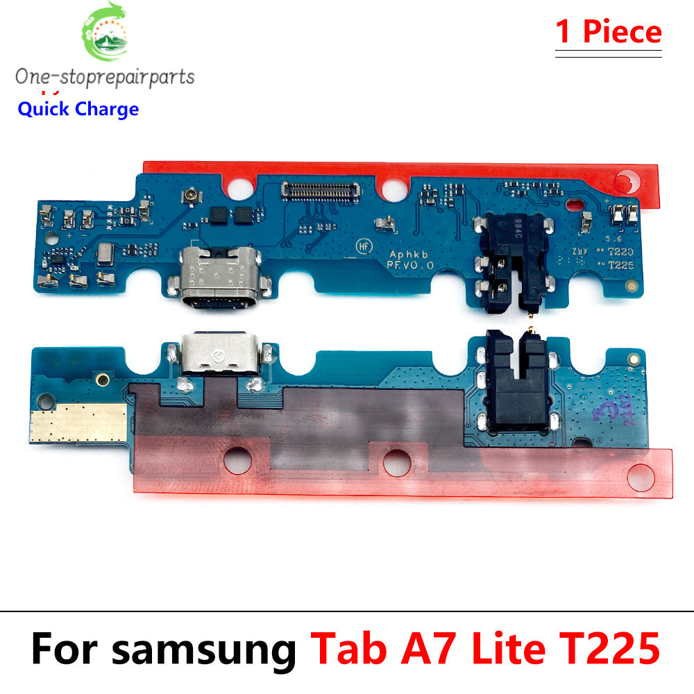 For Samsung Tab A7 Lite T220 T225 USB Charging Dock Connector Port Board Flex Cable Samsung phone repair parts