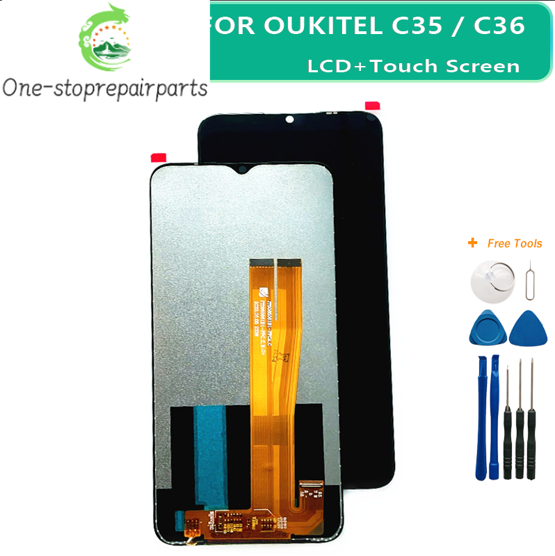 Original LCD Dispaly Screen For OUKITEL C35 C36 LCD Repalcement 100% Tested Well Guarantee Work New Screen For OUKITEL C36 LCD Other Brand Phone repair parts