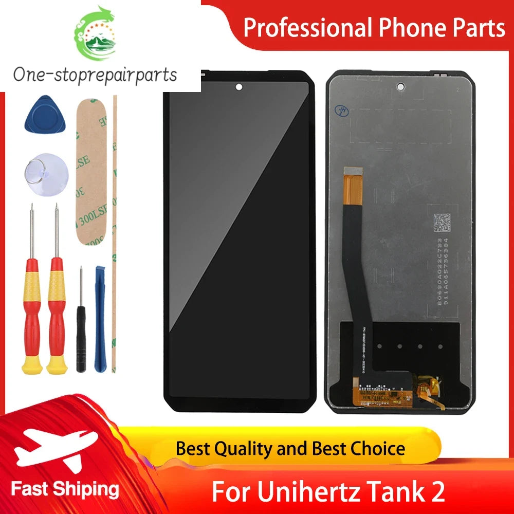 New Display Touch For Unihertz 8849 Tank 2 LCD Screen Digitizer Assembly Replacement Free Disassemble Tools Other brand Phone repair parts