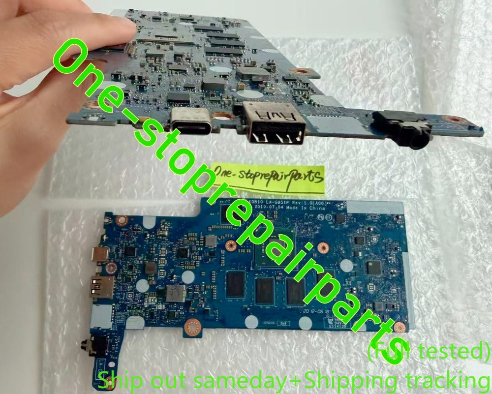 04YG5X for Dell 11 Chromebook 3100 Non-touch Motherboard 4GB RAM 16GB Storage Intel N4020 Processor No Daughterboard Connectors 083JTF LA-G851P 1MK85 H9PRR EDB10 System Board