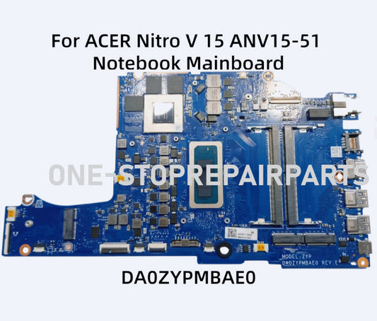 DA0ZYPMBAE0 For ACER Nitro V 15 ANV15-51 Notebook Mainboard with SRMHX i5-13420H RTX4050 Laptop Motherboard Full Tested Acer laptop repair parts