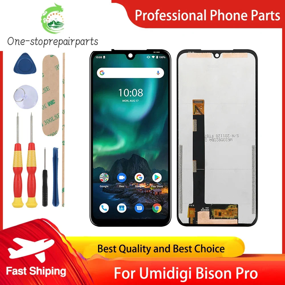 New Original 6.3 Inch Touch Screen 2340X1080 LCD Display For Umidigi Bison GT Umidigi Bison Pro BISON X10 Pro Phone Other brand Phone repair parts