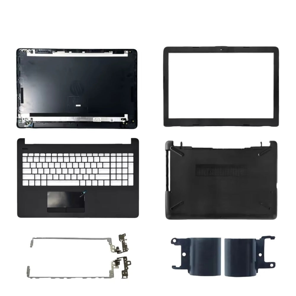 New Cover case For 15-BS 15-BW 15-RA 15-RB 250 255 G6 TPN-C129 15-bw504AX L13909-001 924984-001 924985-001 L13909-001 924907-001 925297-001 925008-001 924923-001 92492 LCD Back Top Cover Front Bezel Hinges Palmrest Bottom Case HP laptop repair parts
