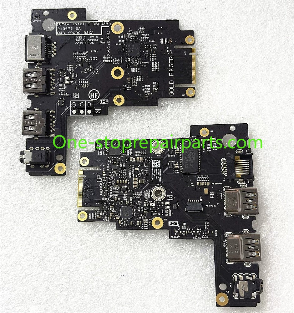 Dell Alienware M18 R1 R2 2.5G USB Small Board Audio Network Port  USB daughterboard CN-Q5D14J (213676) 2.5G Q5D18M (213690) CN-Q5D15Y (213722) 1G Q5D18T (213722)  Alienware Laptop repair parts