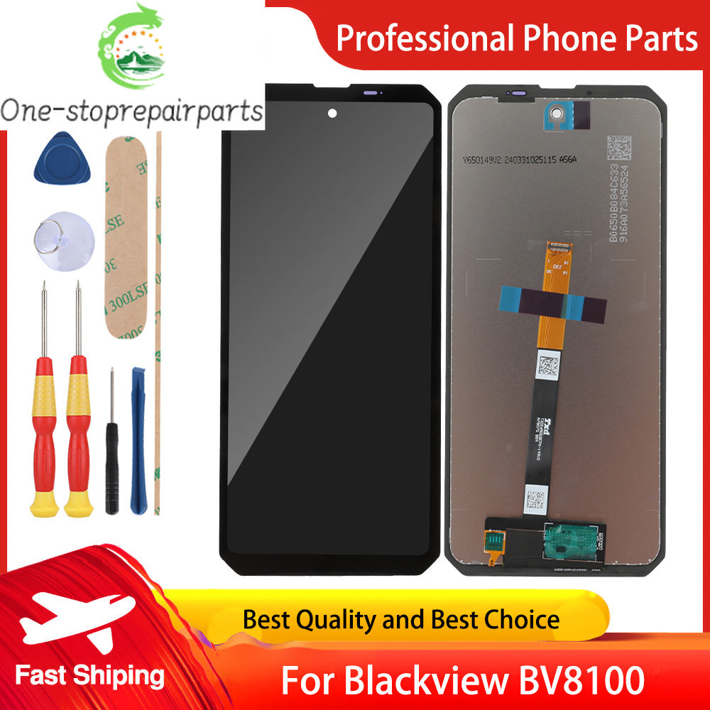 Original Blackview BV8100 BV8200 LCD Display Touch Screen Digitizer Assembly Replacement Display LCD Free Disassemble Tools Blackview phone repair parts