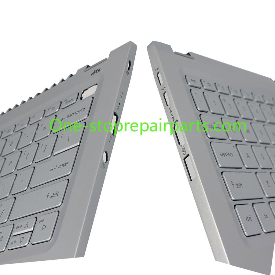 Silver Palmrest w/ Backlit US Keyboard assembly for ACER Swift 3 SF314-512 N21C2 upper tpcase C-cover keyboard backlight Acer laptop repair parts