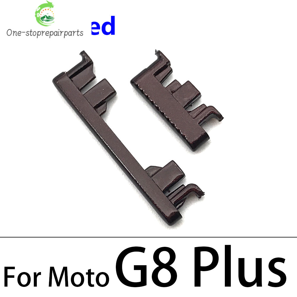 New Side Volume Button Power ON / OFF Buttton Key Set For Motorola Moto G9 G8 G7 Play Plus Power Lite Replacement Parts Motorola phone repair parts
