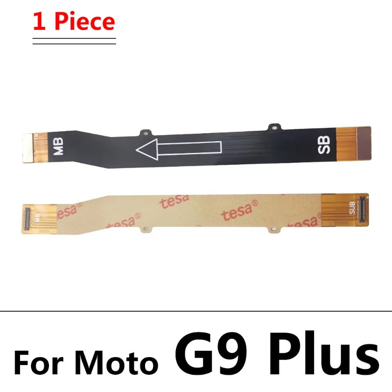 10pcs Main Board Mainboard Connect Flex Cable For Motorola Moto G8 G9 Plus Play Power One Hyper Macro Vision Fusion Plus Motorola phone repair parts