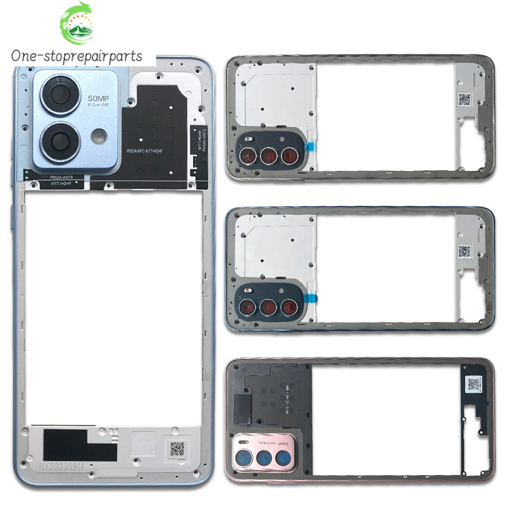 New Middle Frame For Motorola Moto G22 G42 G52 G82 G84 Door Housing Bezel Repair Parts Motorola phone repair parts