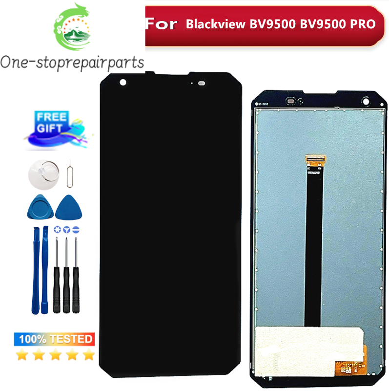 New Original For Blackview BV9500 9500 Pro BV9500Plus LCD Display Touch Screen Digitizer Screen Assembly Replacement +Tools Blackview phone repair parts