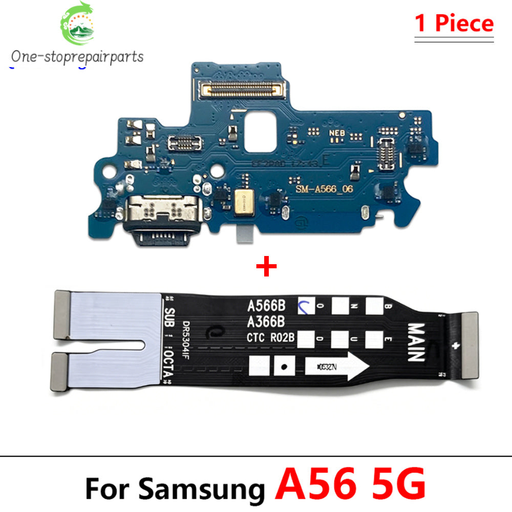 New For Samsung A15 A25 A35 A55 A16 A26 A56 A17 4G 5G USB Charging Port Board Connector Port Main Mainboard Flex Cable Samsung phone repair parts