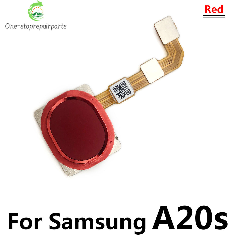 New For Samsung A10S A20S A21s A30s A50s A70s Fingerprint Sensor Home Return Key Menu Button Flex Ribbon Cable Samsung phone repair parts