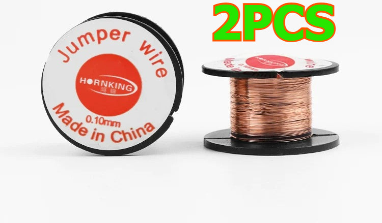 Circuit board motherboard Jumper wire non-abrasive paint-free wiring insulated wire enameled copper wire repair wiring welding connection copper wire 0.1mm Repair Tools