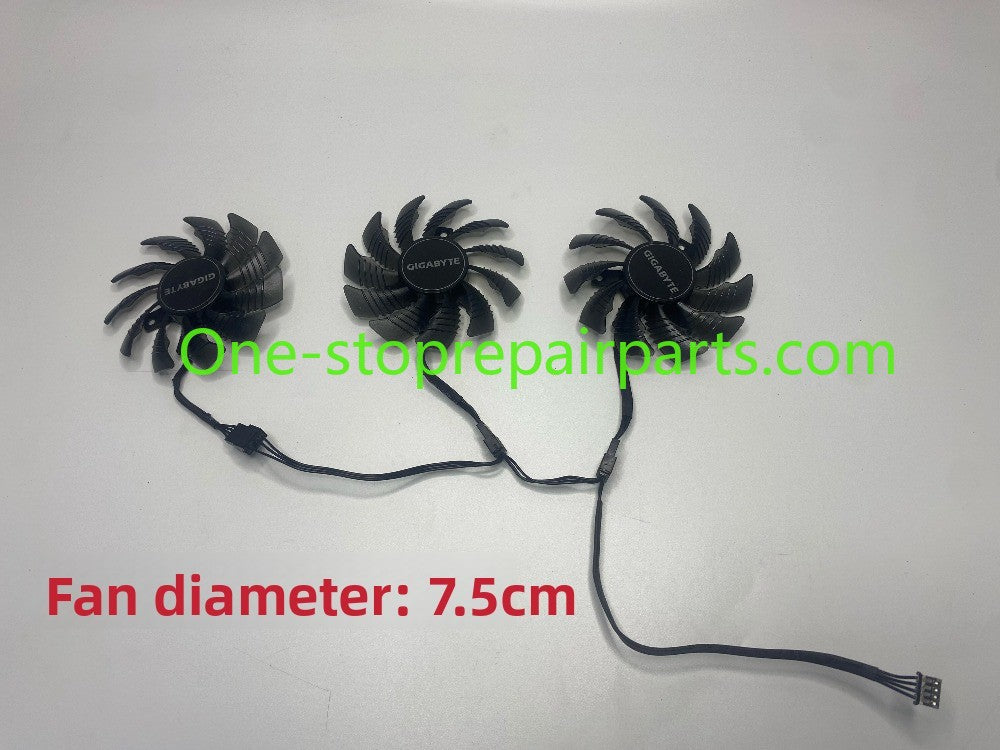Original Gigabyte RTX2060 GTX1650 GTX1660 GTX1660 TI /1070 1060 1050Ti  2060 2070 2080 graphics card fans cooling fan