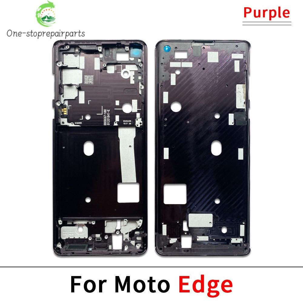 10Pcs, Housing Middle Frame Bezel Middle Frame For Motorola Moto Edge 20 30 Lite Pro / Edge 40 Neo Replacement Parts Motorola phone repair parts