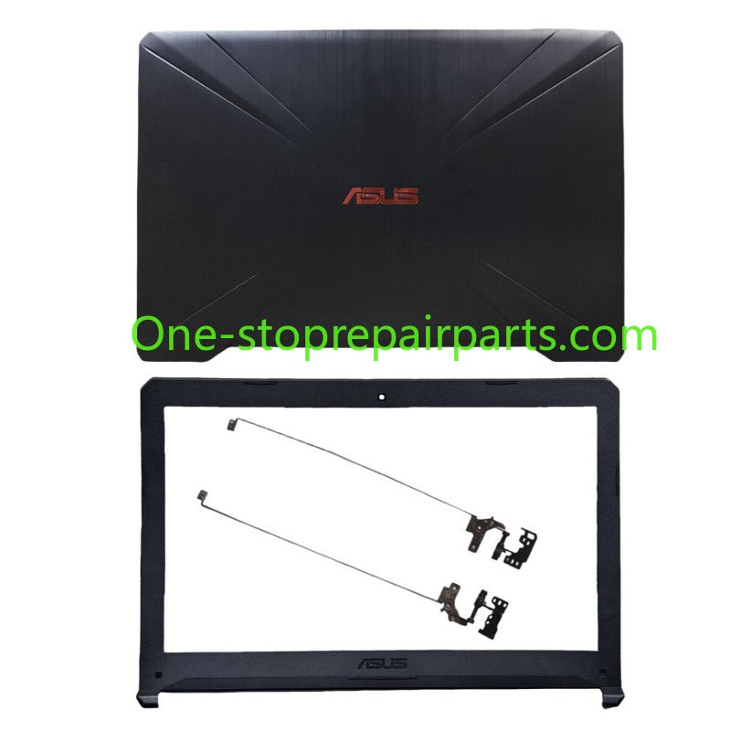 Cover case for ASUS FX80 FX80G FX80GE FX504 FX504G  lcd back housing bezel frame bottom upper topcse palmrest bottom D cover case hinge set cover