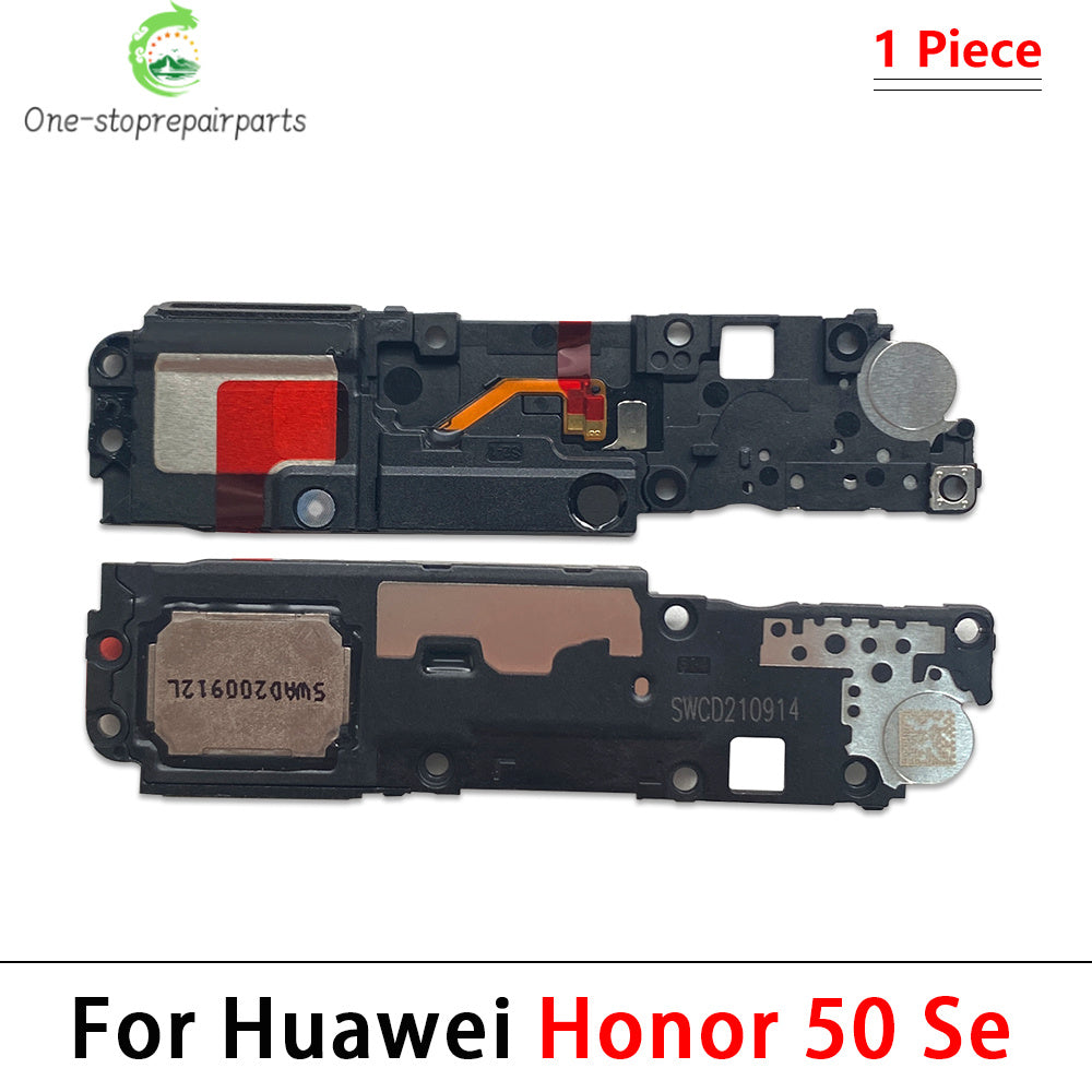 10Pcs, Loudspeaker bottom Loud Speaker Sound Buzzer Ringer Flex Cable For Huawei Honor 50 60 70 80 90 Pro Lite Se 5G Huawei phone repair parts