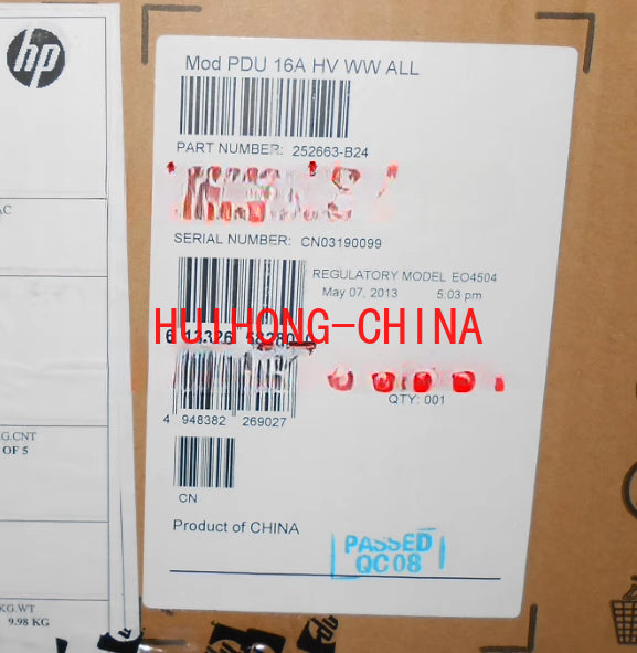 Servicer HP/HPE 252663-B24 16A PDU power supply, power supply module 417583-001