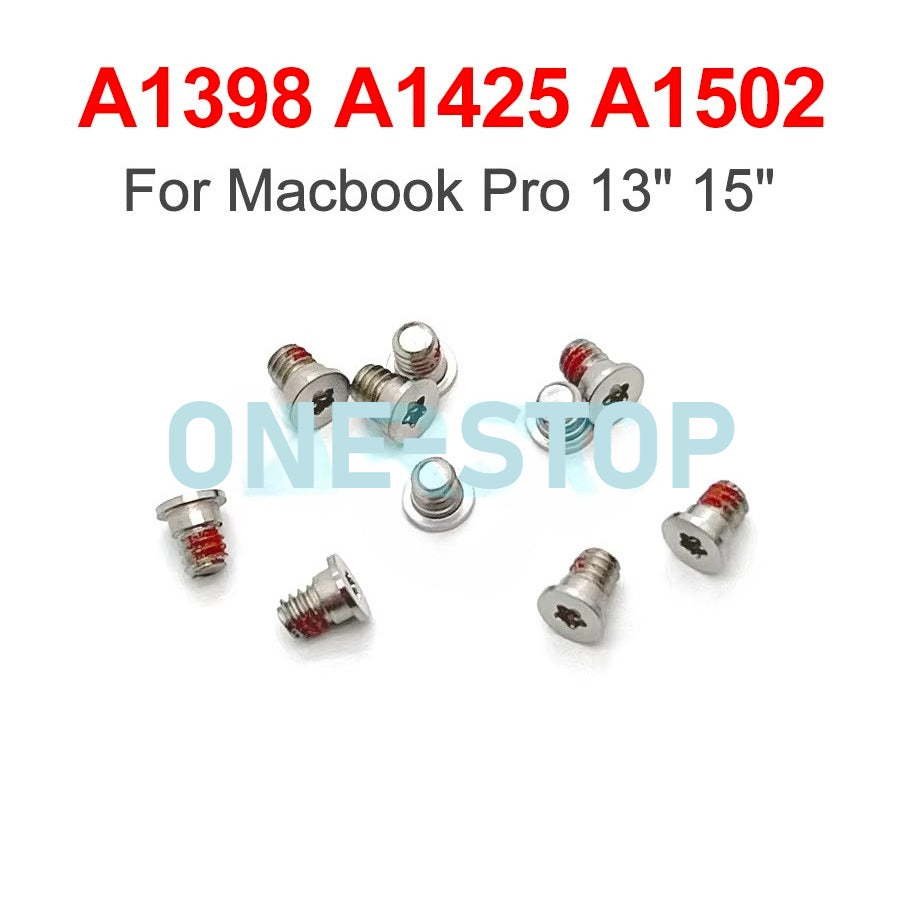 New Computer Case Cover Bottom Back Screws For MacBook Pro Air A1278 A1398 A1466 A1502 A1706 A1707 A1708 A1932 A2141 A2442 A2485 Macbook repair parts