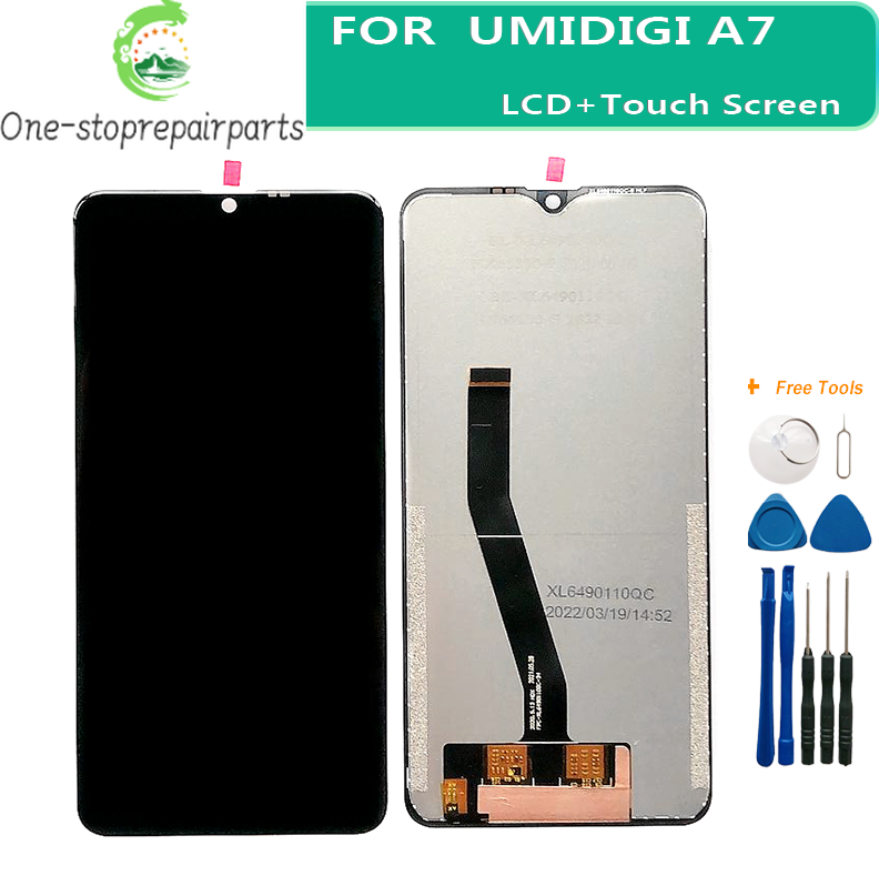 6.49" For Umidigi A7 LCD Display + Touch Screen Digitizer Assembly 100% Tested For UMIDIGI A7 LCD Display Parts Umidigi phone repair parts