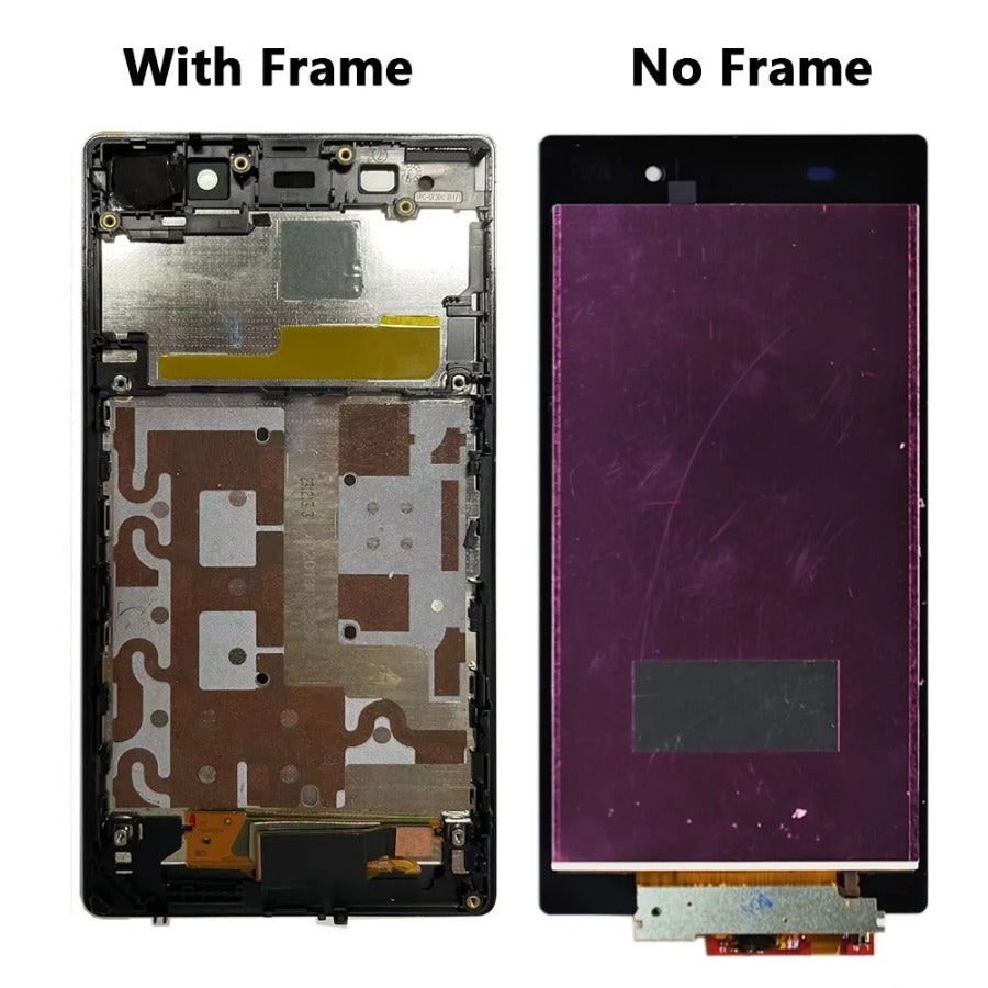5.0'' Original LCD For SONY Xperia Z1 L39H C6902 C6903 LCD Display Touch Screen Digitizer Assembly Frame Replacement Free Tools Sony phone repair parts