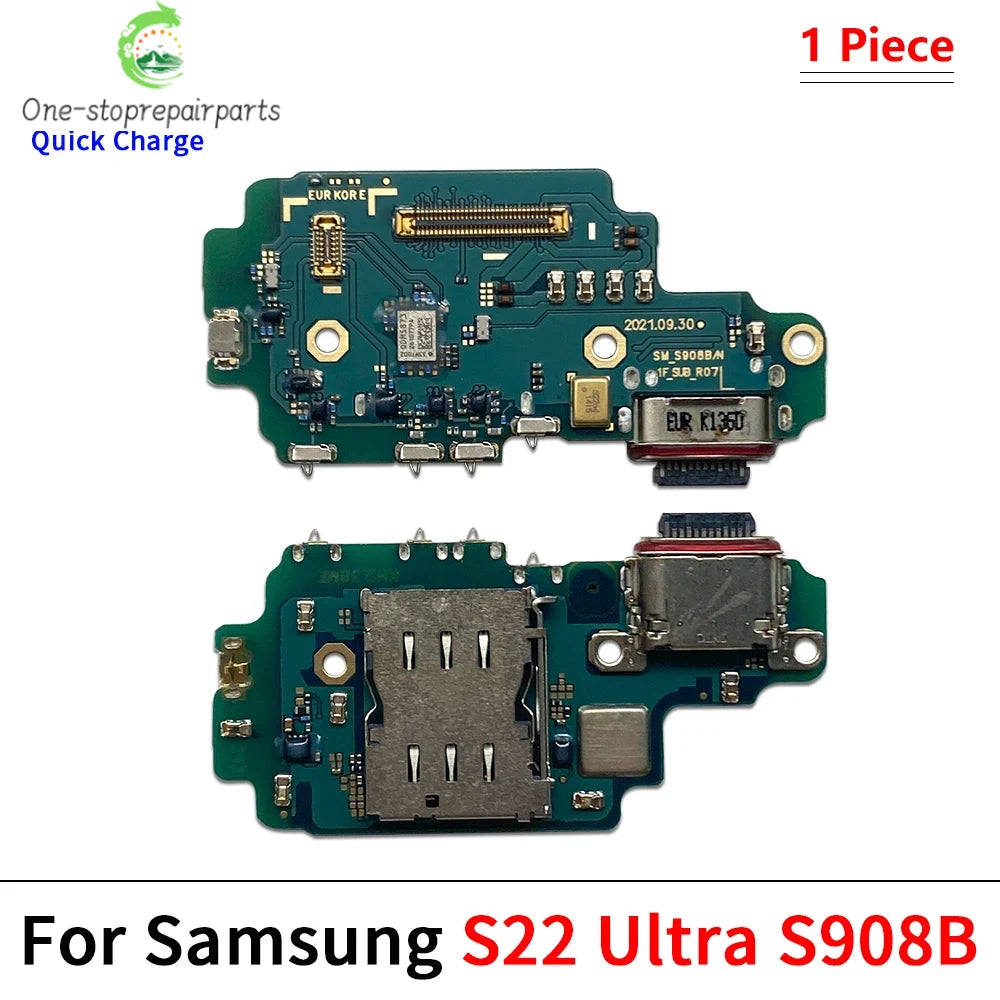 USB Charger Charging Dock Port Connector Flex Cable For Samsung S21 S22 S23 S24 S25 S26 Plus Ultra Fe 5G S911B S911U S921B Samsung phone repair parts