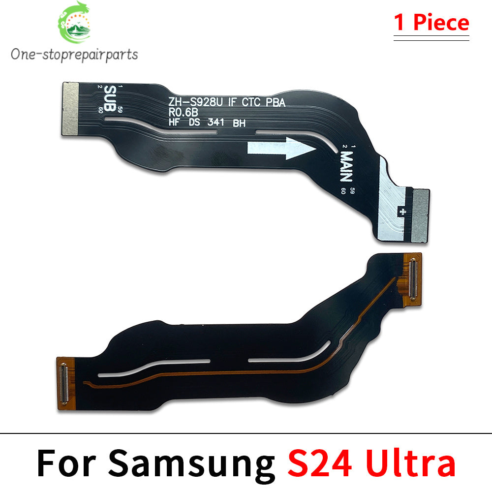New Main Board Motherboard Mainboard Connector Board Flex Cable For Samsung S20 S21 S22 S23 S24 Plus Ultra Fe Samsung phone repair parts