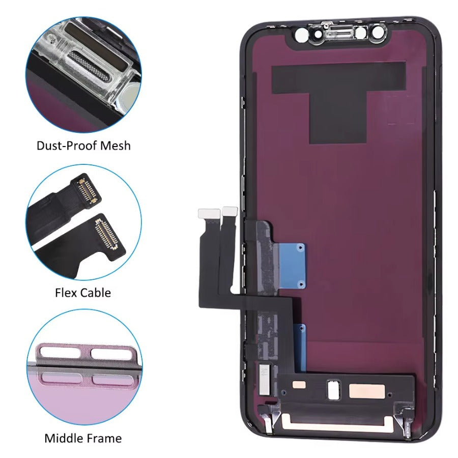 AAA+ OLED For iPhone X XR XS Max LCD Display 11 Pro Max 12 Pro 13mini Digitzer Assembly For iPhone 13 Pro Max LCD Touch Screen iPhone phone repair parts