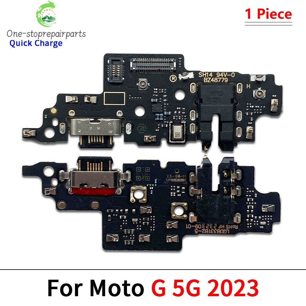USB Charging Port Dock Charger Connector Board Flex Cable For Moto G Stylus Power Play Pure G 5G Plus 2020 2021 2022 2023 2024 Motorola phone repair parts