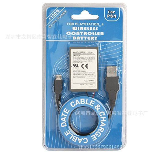 PS4 handle battery PS4 battery 2000MAH PS4 wireless handle battery with charging cable