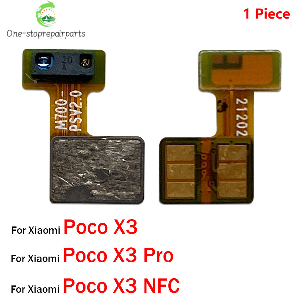 New Proximity Ambient Light Sensor Flex Cable For Xiaomi Poco X3 Pro NFC Redmi Note 8 9 9s 11 Pro Plus 4G 5G Replacement Parts Xiaomi  Xiao mi phone repair parts