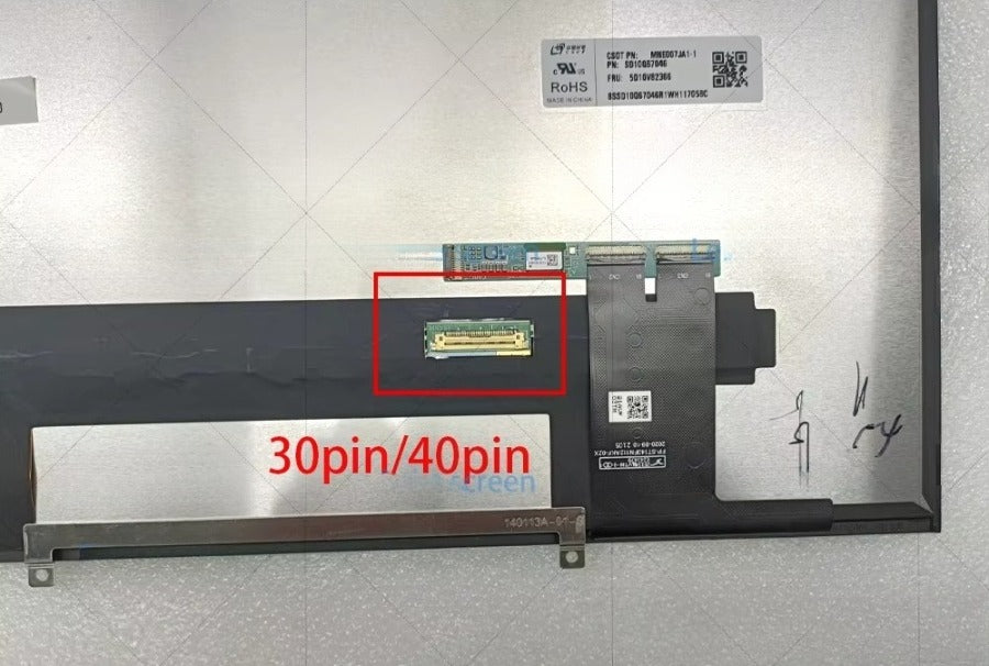 For Lenovo ThinkPad X1 Yoga 6th Touch Screen EDP 30PIN X1 Yoga 6 GEN LCD Assembly 14 Inch Display Replacement Lenovo laptop repair parts