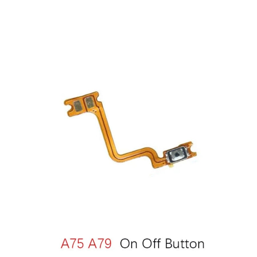 For Oppo Realme A37 A39 A57 A39 A59 A75 A79 A77 A83 Power cable Switch on volume cable of ribbon flex Oppo phone repair parts
