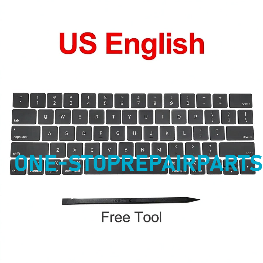 New A1989 A1990 Keyboard keys keycap for Macbook Pro Retina laptop key cap 2018 2019 Year Macbook repair parts