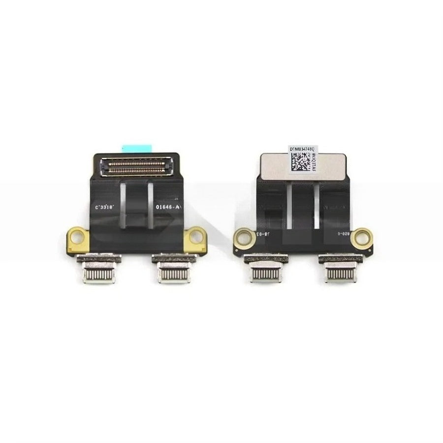 New 821-01646-A for Macbook Pro 13" 15" A1989 A1990 A2159 A2141 A2289 A2251 A2338 USB-C DC Power Jack Board Connector  Macbook laptop repair parts