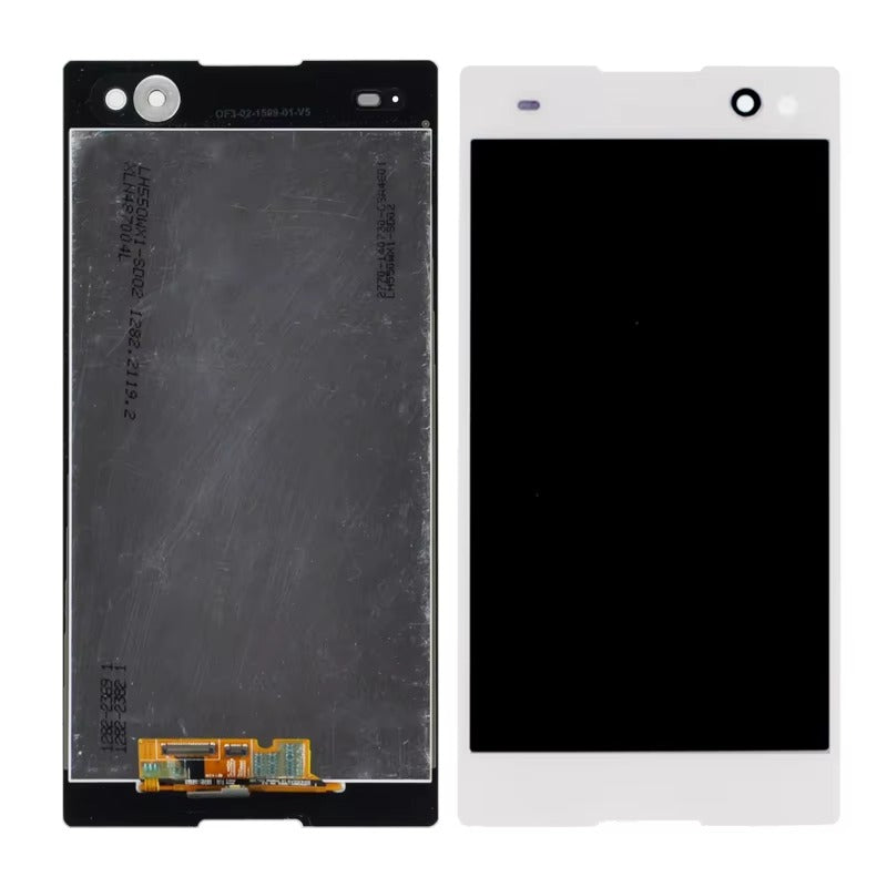 5.5" Original For Sony Xperia C3 D2533 D2502 LCD Display Screen With Touch Sensor Digitizer Assembly For Sony C3 LCD With Frame Sony phone repair parts