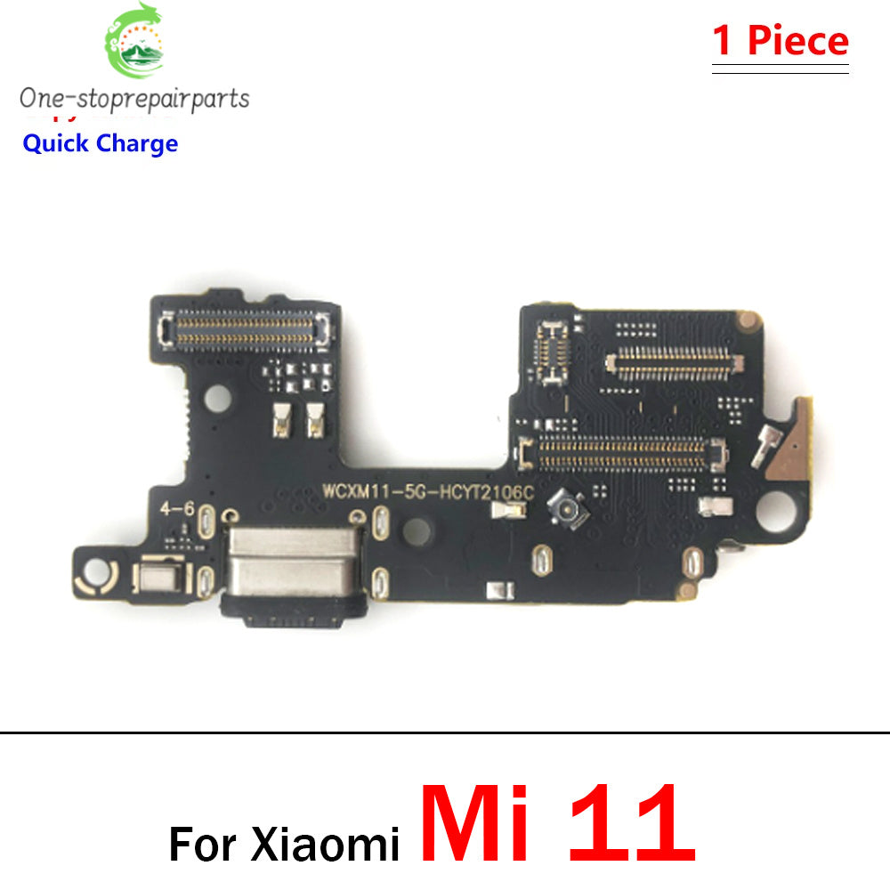 New USB Charging Port Dock Charger Plug Connector Board Flex Cable For Xiaomi Mi 10 10T 11 11T 12 12T 13 13T 14 Pro Lite  Xiaomi  Xiao mi phone repair parts