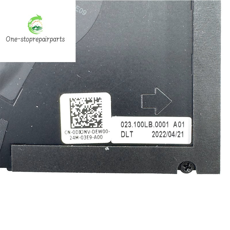 NEW ORIGINAL Laptop CPU Cooling Fan For DELL Latitude 5520 Precision3560 0DXJNV Dell laptop repair parts
