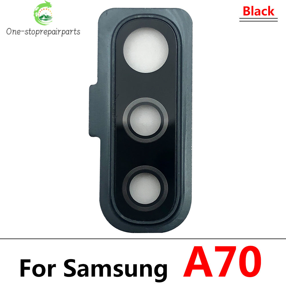 Rear Camera Glass Lens Back Camera Glass Cover For Samsung A50 A505F A70 A705F Samsung phone repair parts