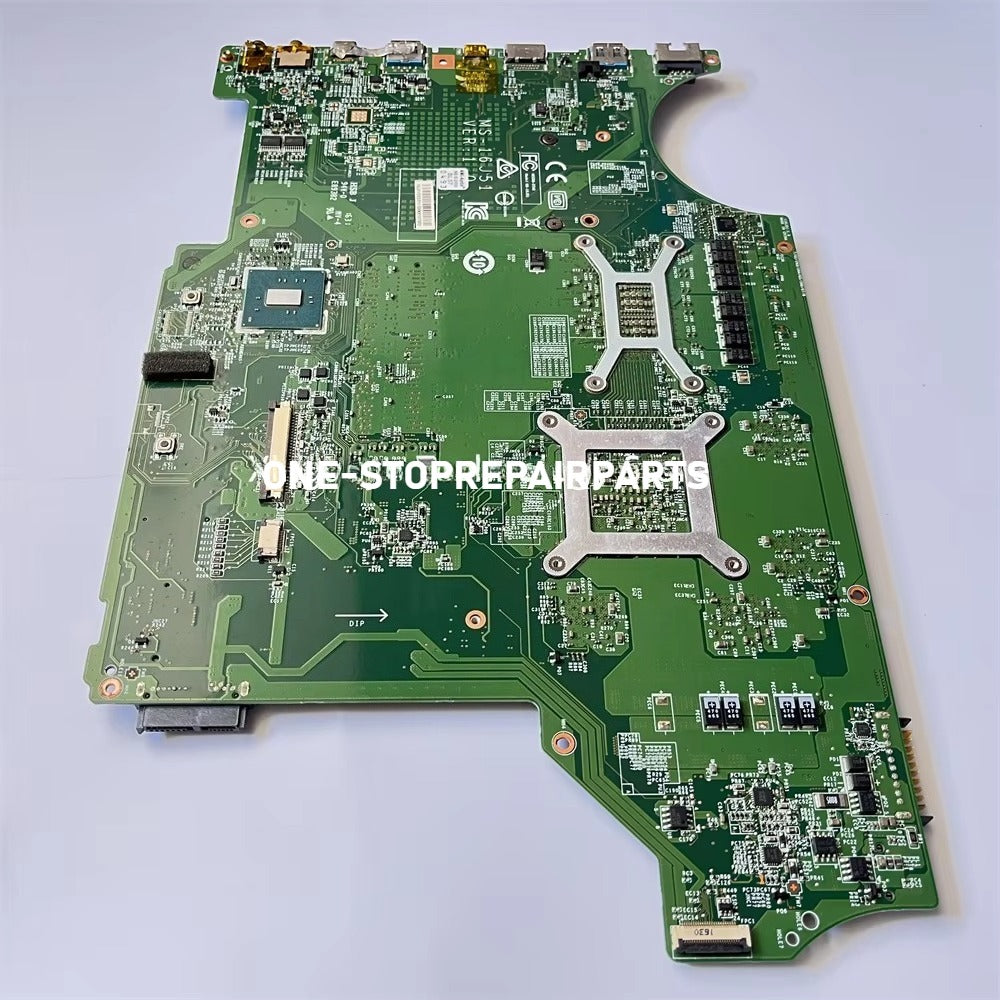 For MSI GE62 GE72 Motherboard MS-17951 MS-1795 MS-16J51 MS-16J5 GTX960M I5-6300HQ i7-6700HQ100% Test OK MSI laptop repair parts