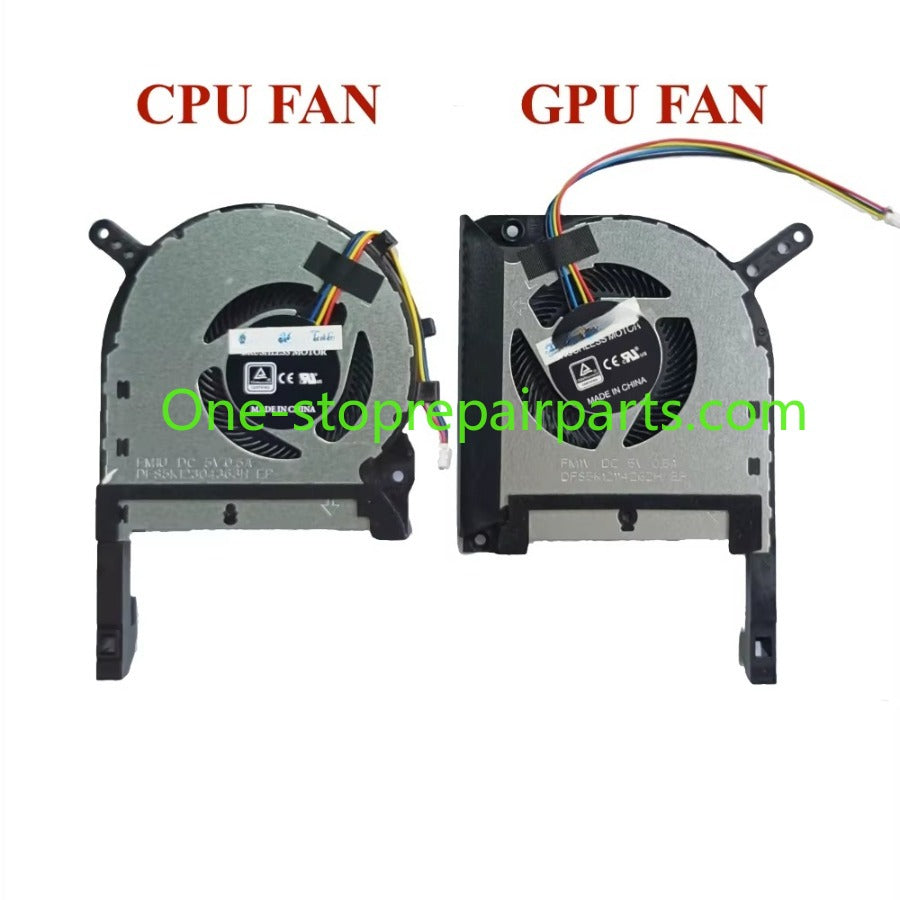 GPU CPU Cooling Fan For ASUS TUF Gaming A15 FA506IV FA506IU FA506IH FX506 IU FX506LH Cooler Radiator Laptop Parts 13NR00S0M09011 ASUS laptop repair parts