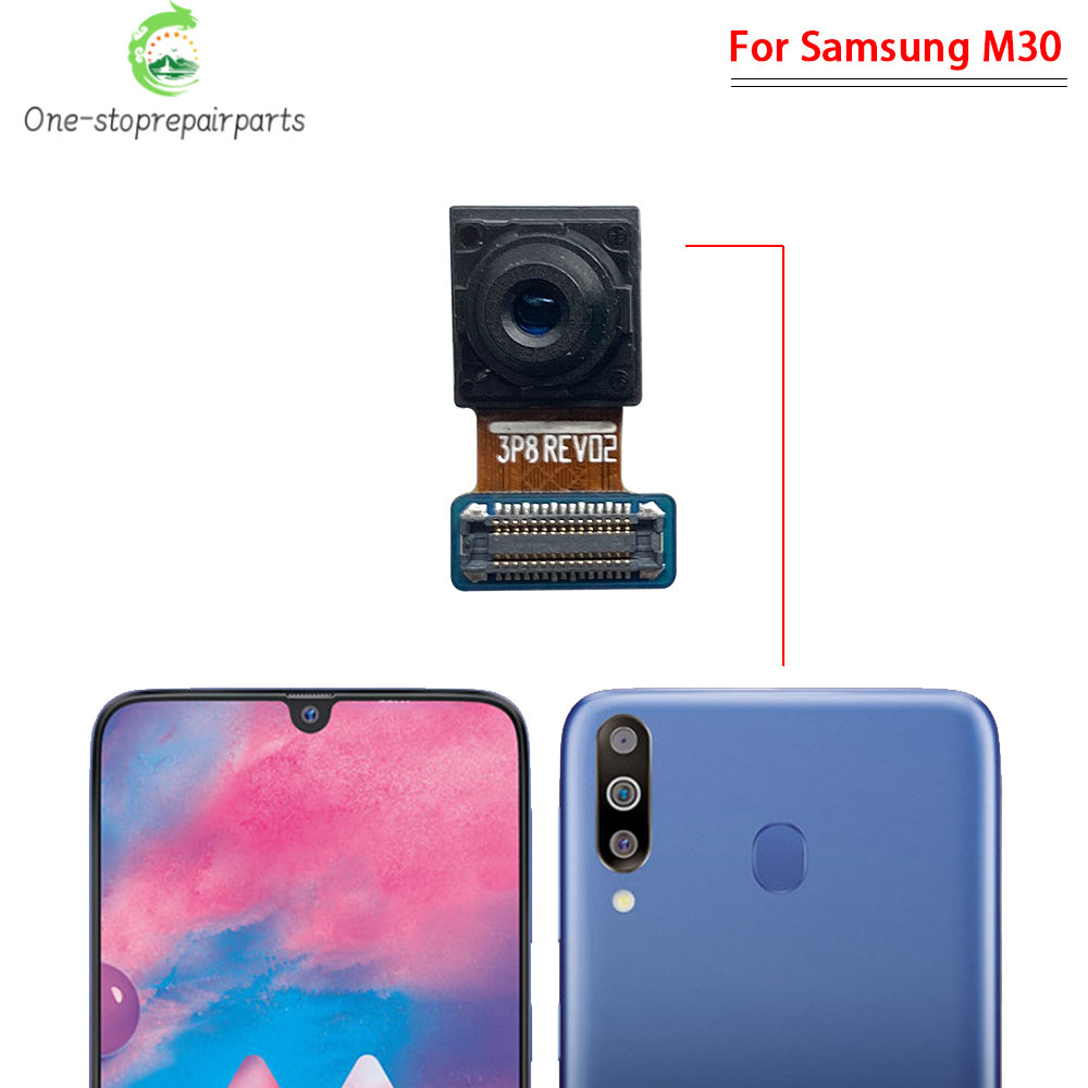 For Samsung M30 M13 M23 M53 M31 M32 M62 4G 5G Front Camera Flex With Back Rear Camera Module Flex Cable Samsung phone repair parts