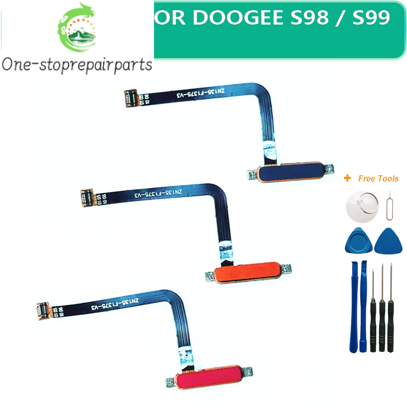 Fingerprint sensor button for doogee s97 pro, flex cable, mobile phone accessories Doogee phone repair parts