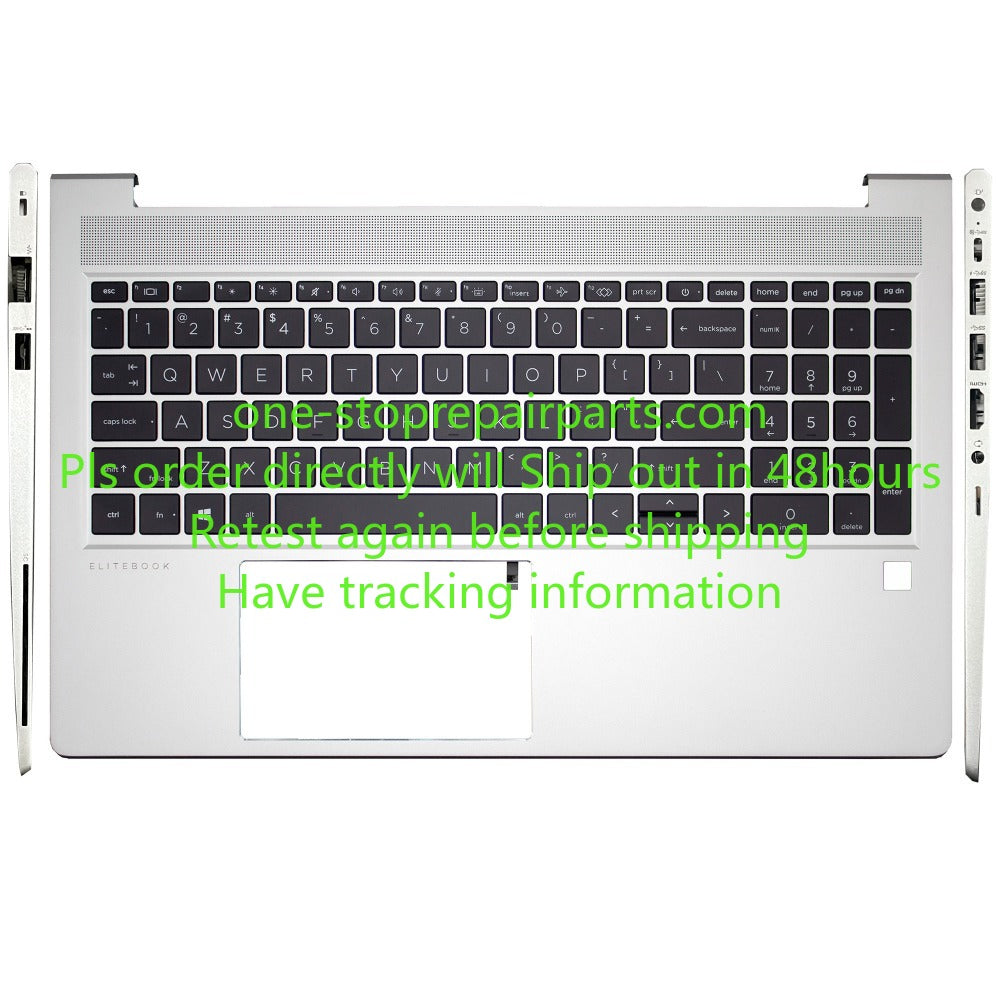 Upper top C case keyboard assembly  for For HP Elitebook 630 640 650 660 G8 G9 G10 G11 C case palmrest top case cover touchpad