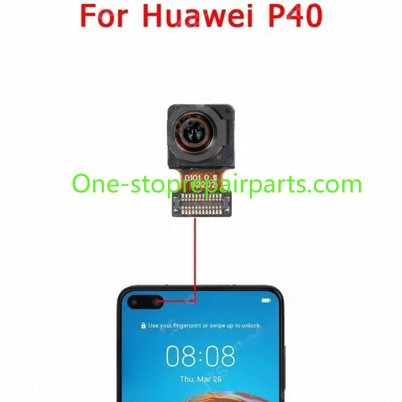 Front Camera For Huawei P9 Plus P10 P20 Pro P30 P40 Lite E Frontal Selfie Camera Module Facing Small Flex HUAWEI phone repair parts